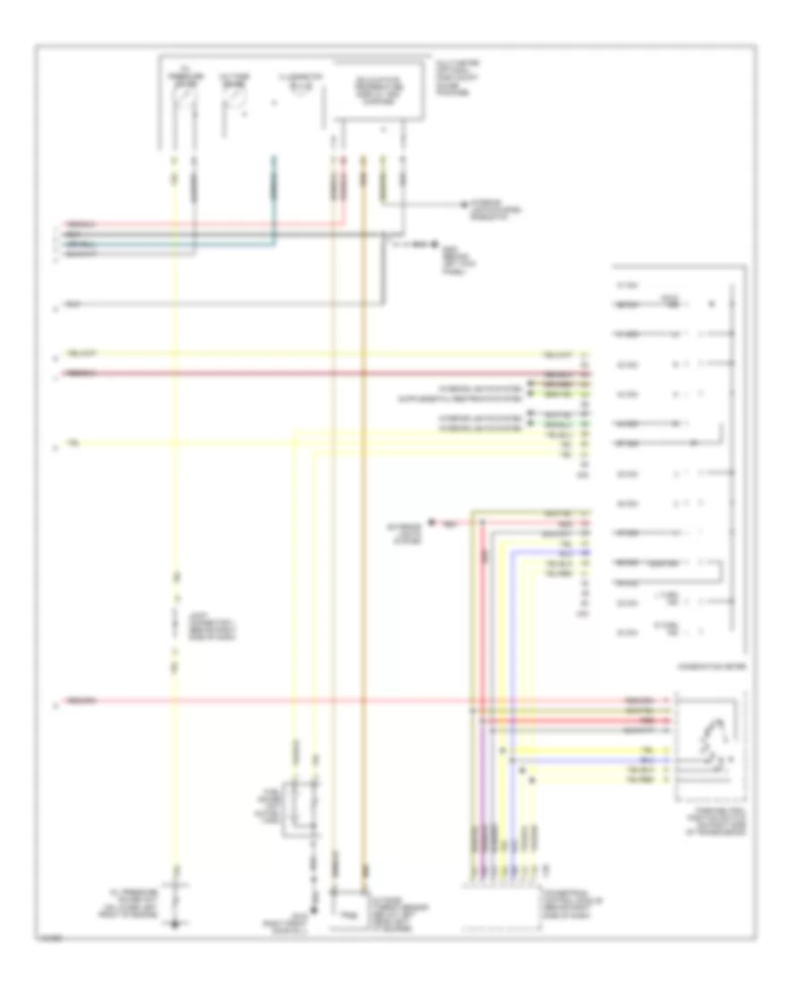 Instrument Cluster Wiring Diagram (2 of 2) for Mitsubishi Montero Sport Limited 1999