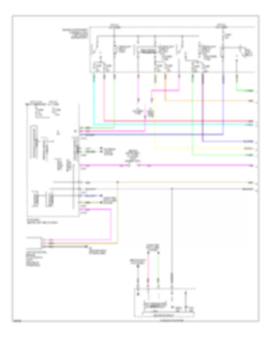 Headlights Wiring Diagram, Evolution without DRL (1 of 2) for Mitsubishi Lancer DE 2008
