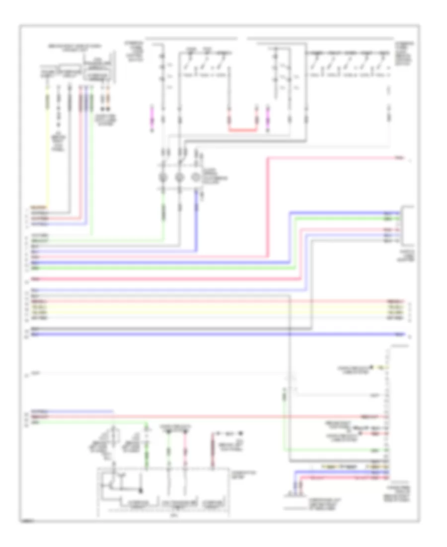 Radio Wiring Diagram Except Evolution with Multi Communication System with Amplifier 2 of 3 for Mitsubishi Lancer DE 2008