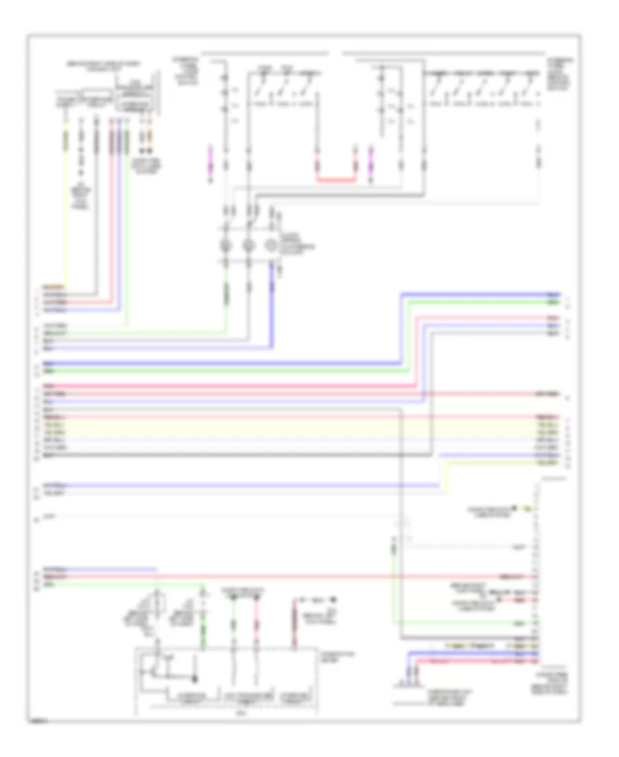 Radio Wiring Diagram Except Evolution with Multi Communication System without Amplifier 2 of 3 for Mitsubishi Lancer DE 2008