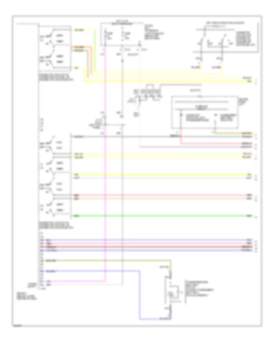 Supplemental Restraints Wiring Diagram Evolution 1 of 4 for Mitsubishi Lancer Evolution GSR 2012