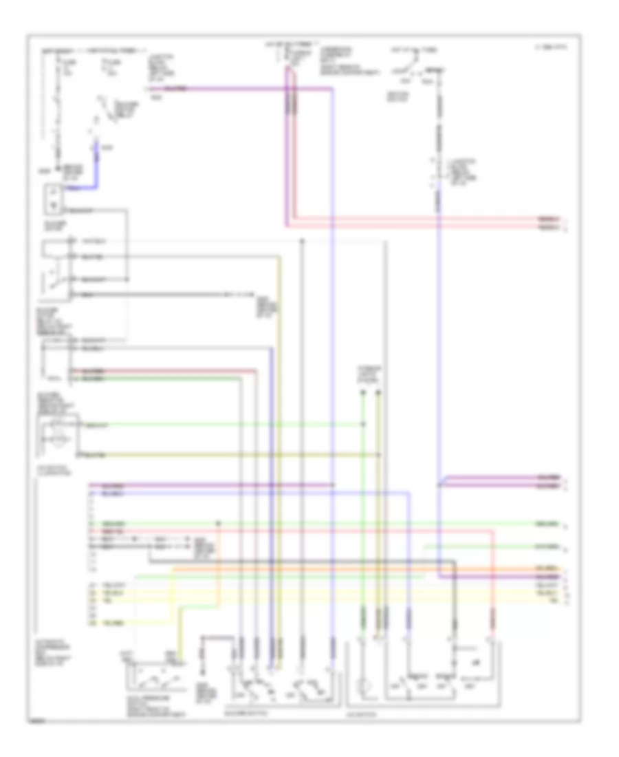 2 0L Turbo A C Wiring Diagram 1 of 2 for Mitsubishi Eclipse GS T 1995