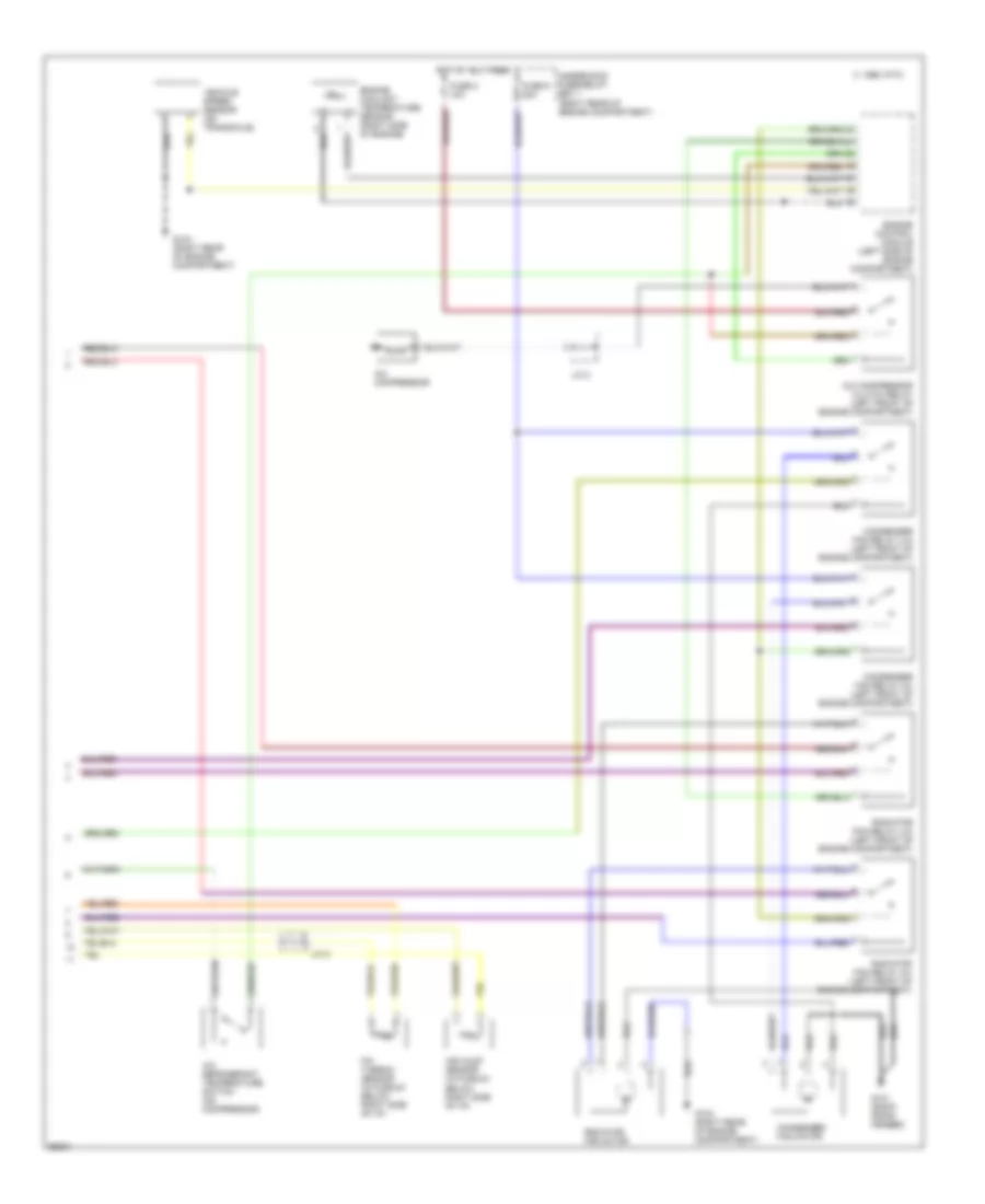 2.0L Turbo, AC Wiring Diagram (2 of 2) for Mitsubishi Eclipse GS-T 1995