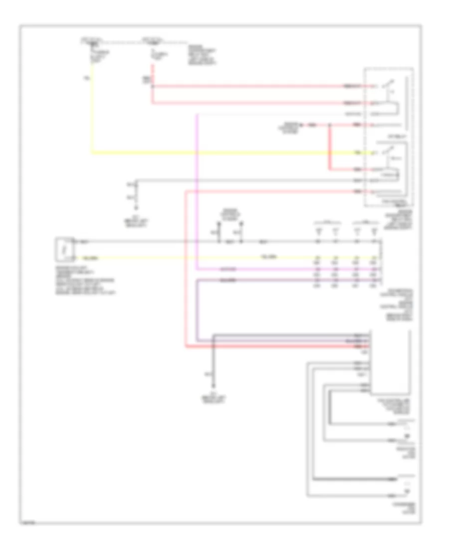 Cooling Fan Wiring Diagram for Mitsubishi Eclipse GS 2004