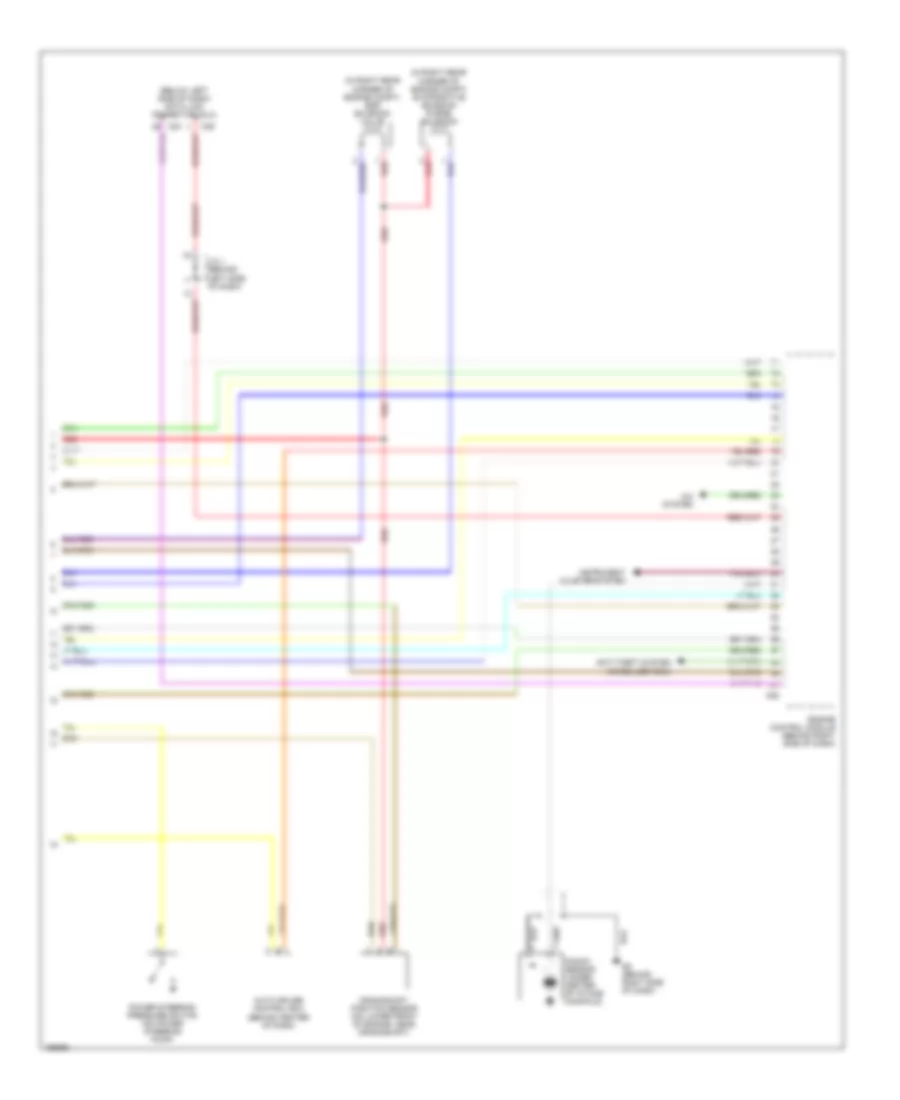 3.0L, Engine Performance Wiring Diagram, with MT (3 of 3) for Mitsubishi Eclipse GS 2004