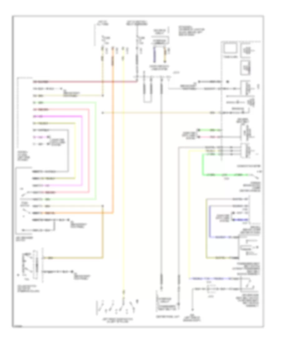 Chime Wiring Diagram Evolution for Mitsubishi Lancer Evolution MR 2012