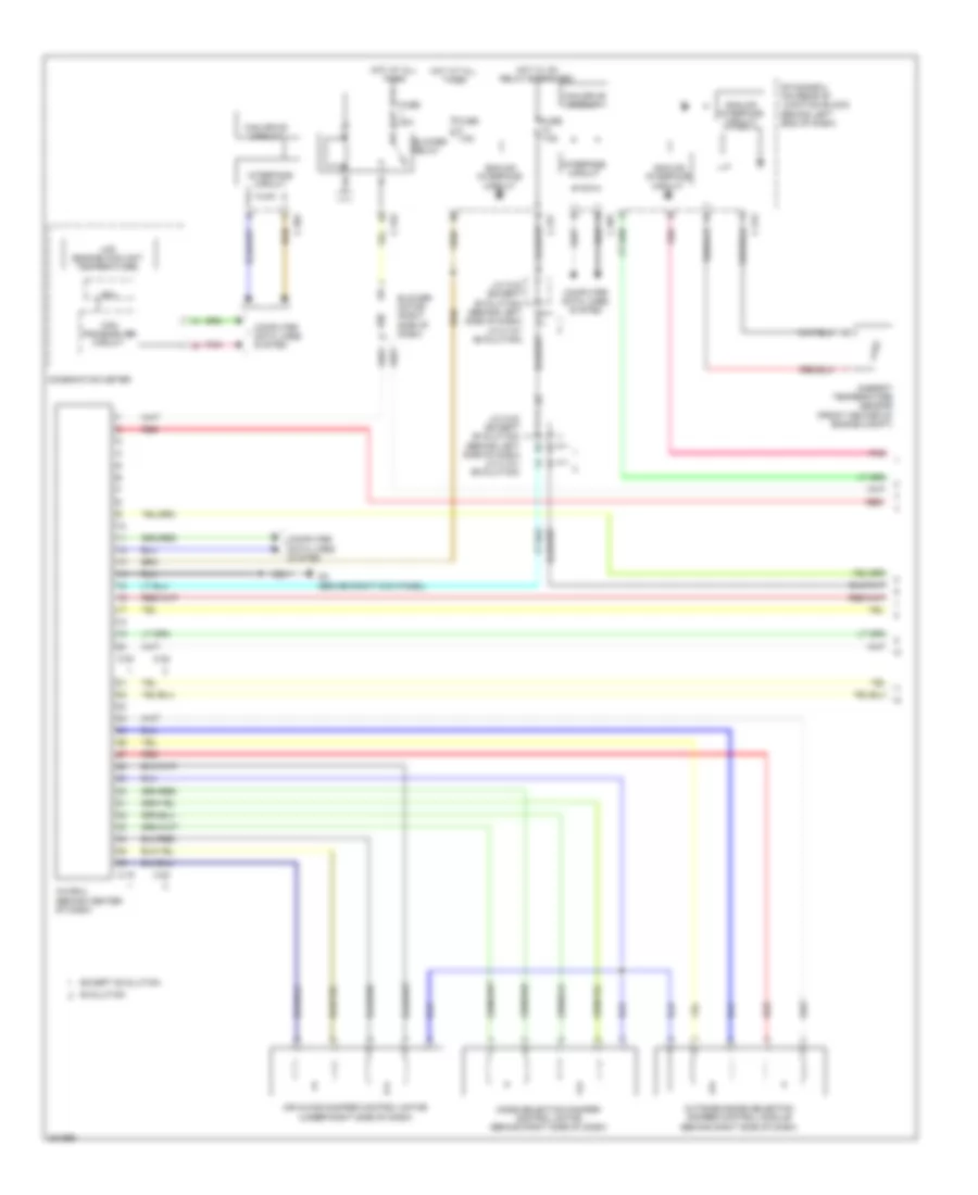 2 0L Turbo Automatic A C Wiring Diagram 1 of 3 for Mitsubishi Lancer Evolution MR 2012