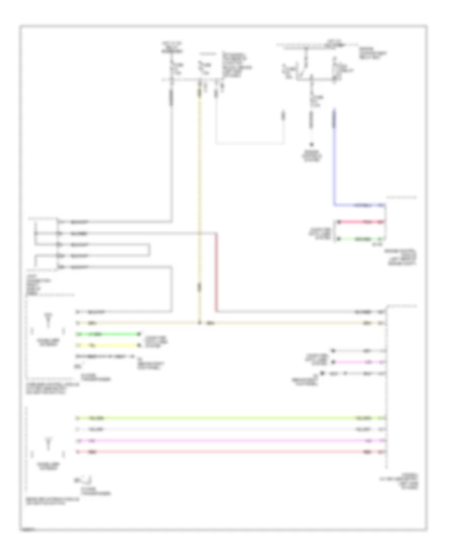 Immobilizer Wiring Diagram Except Evolution for Mitsubishi Lancer Evolution MR 2012