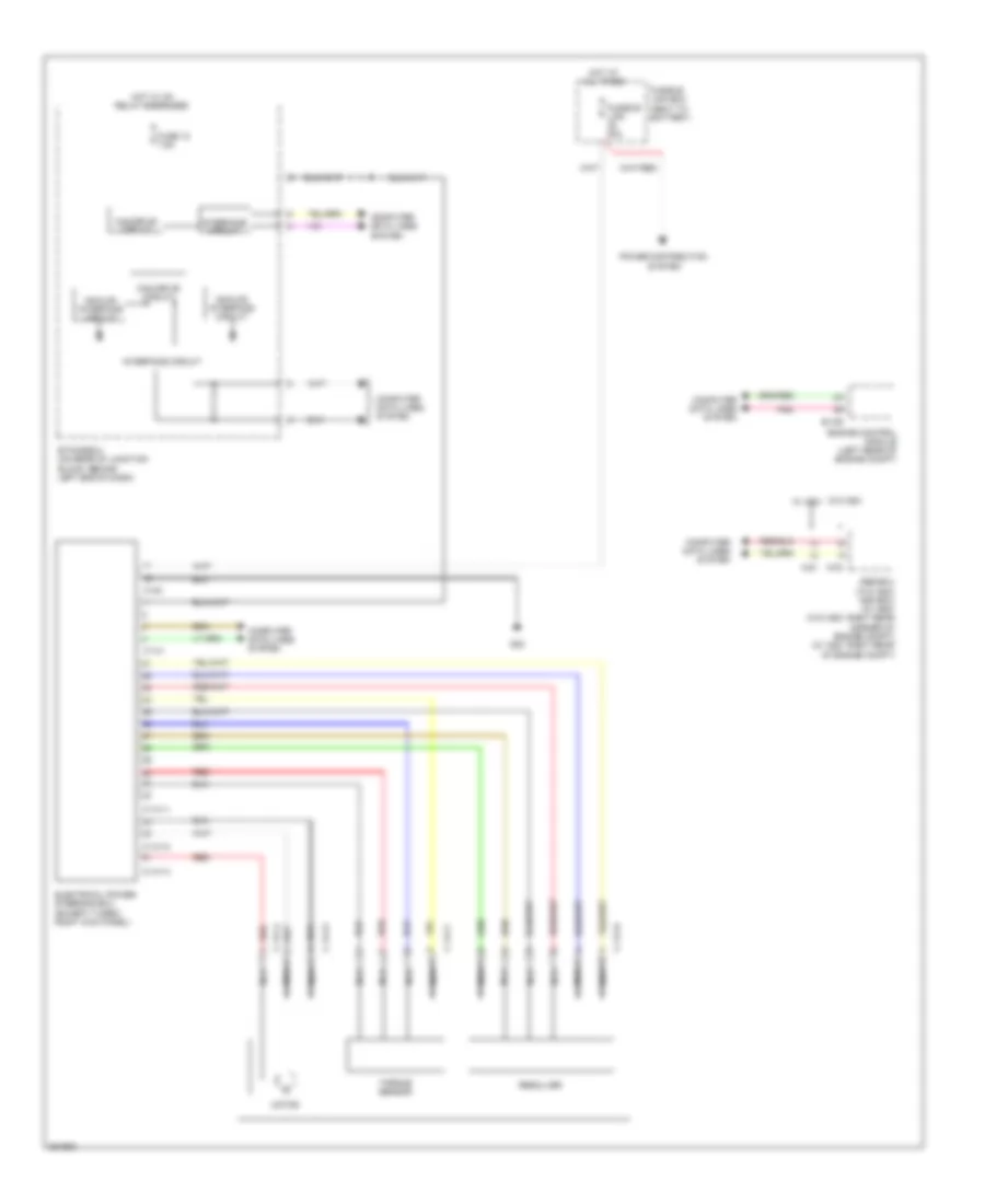 Electronic Power Steering Wiring Diagram for Mitsubishi Lancer Evolution MR 2012