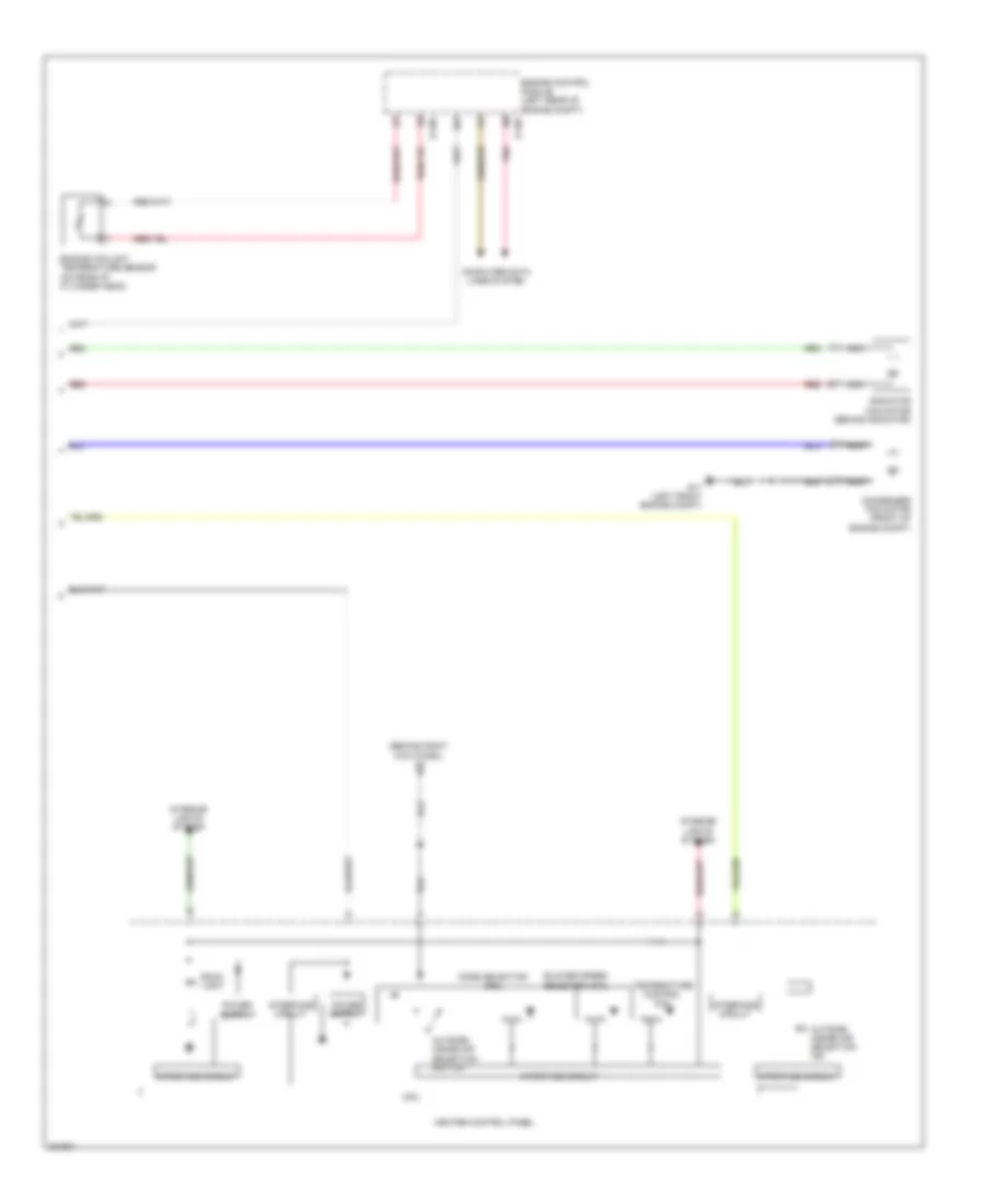 2.0L, Manual AC Wiring Diagram (3 of 3) for Mitsubishi Lancer GT 2012