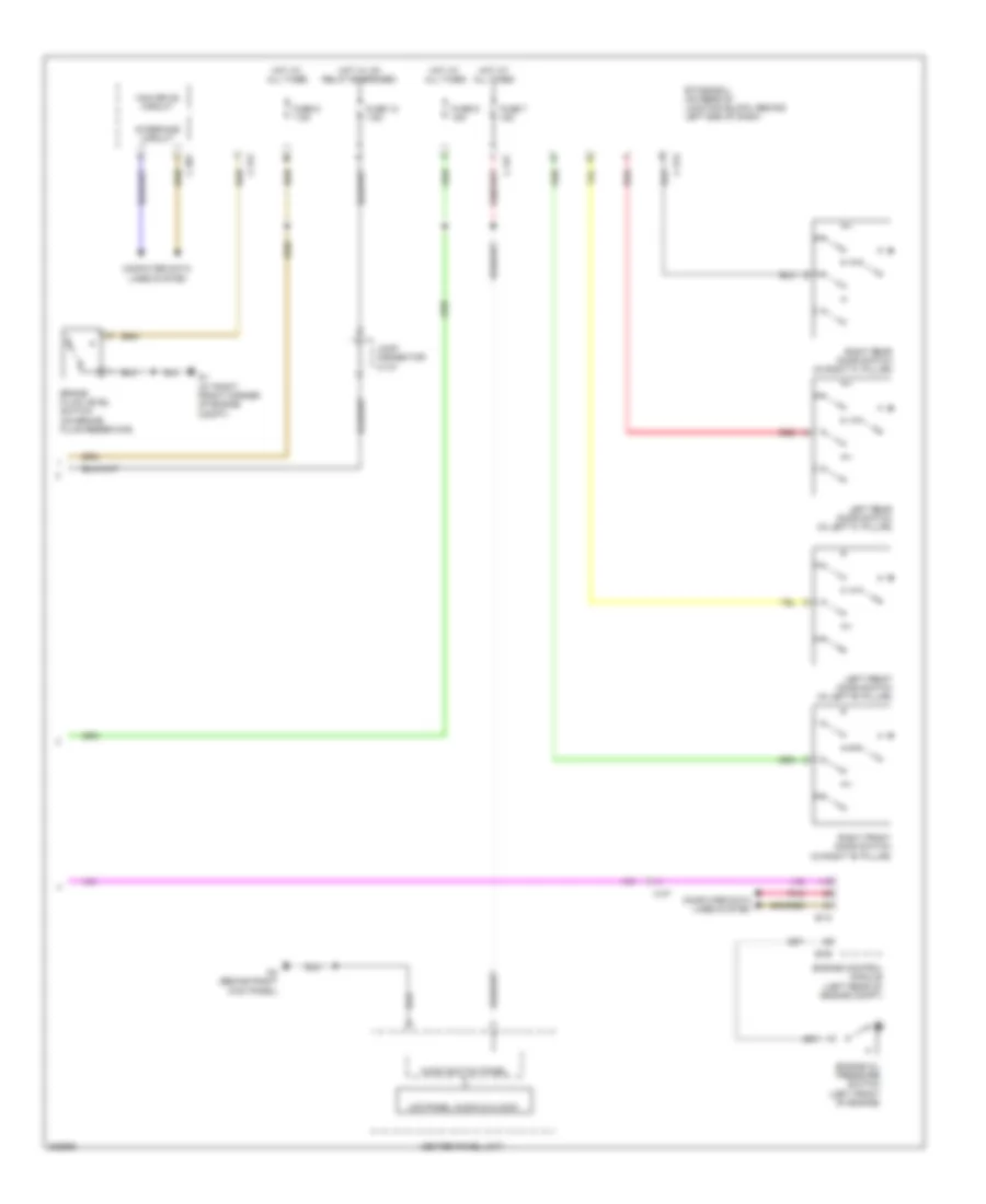 Instrument Cluster Wiring Diagram, Evolution (2 of 2) for Mitsubishi Lancer GT 2012