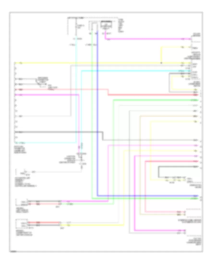 Computer Data Lines Wiring Diagram 1 of 2 for Mitsubishi i MiEV ES 2014