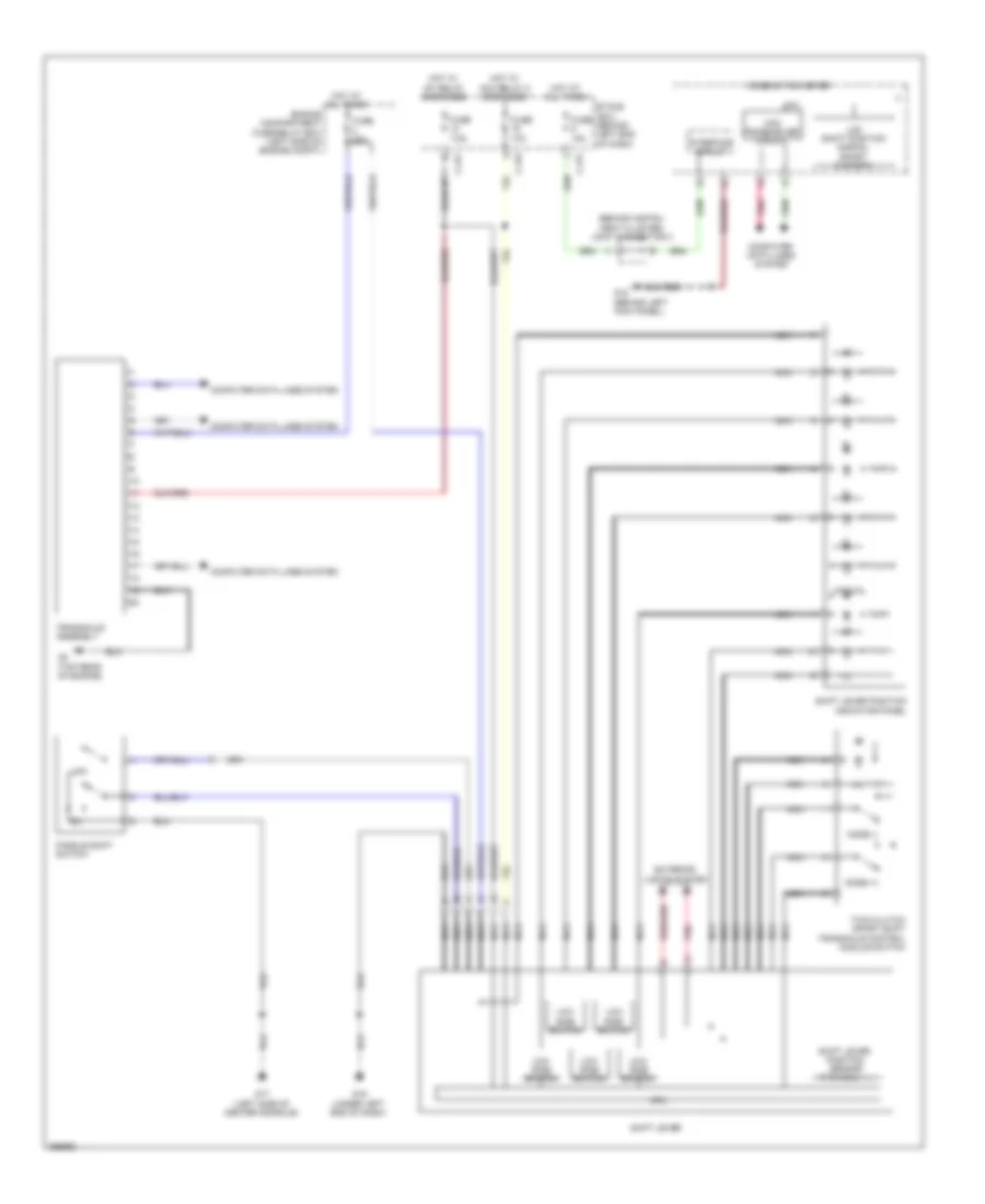 Transmission Wiring Diagram Evolution for Mitsubishi Lancer Evolution MR 2008