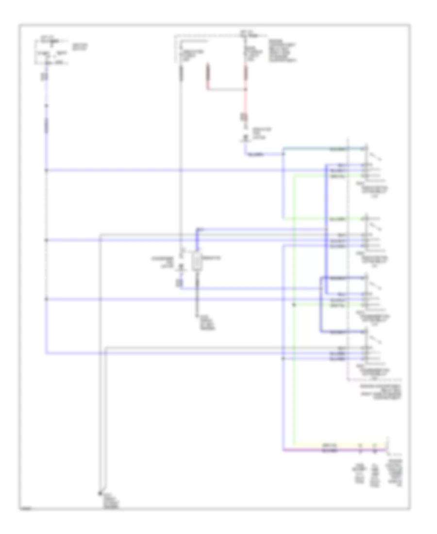 Cooling Fan Wiring Diagram for Mitsubishi Expo 1995
