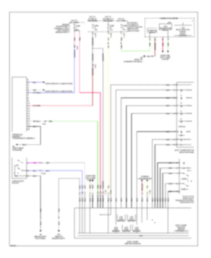 A T Wiring Diagram Except Evolution TC SST for Mitsubishi Lancer Ralliart 2012