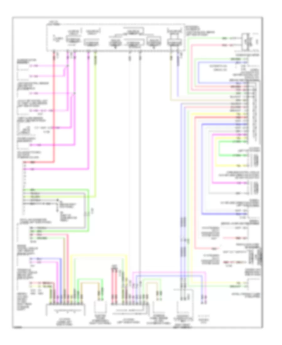 2.4L, Computer Data Lines Wiring Diagram for Mitsubishi Lancer Ralliart 2012