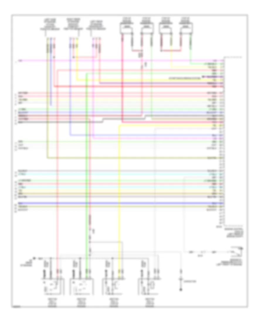 2 0L Turbo Engine Performance Wiring Diagram Except Evolution 4 of 4 for Mitsubishi Lancer Ralliart 2012