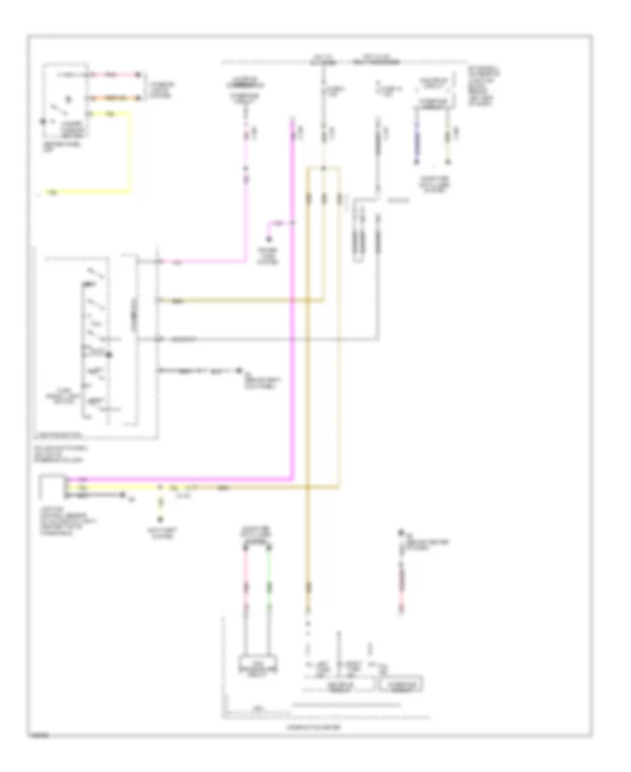 Exterior Lamps Wiring Diagram Evolution 2 of 2 for Mitsubishi Lancer Ralliart 2012