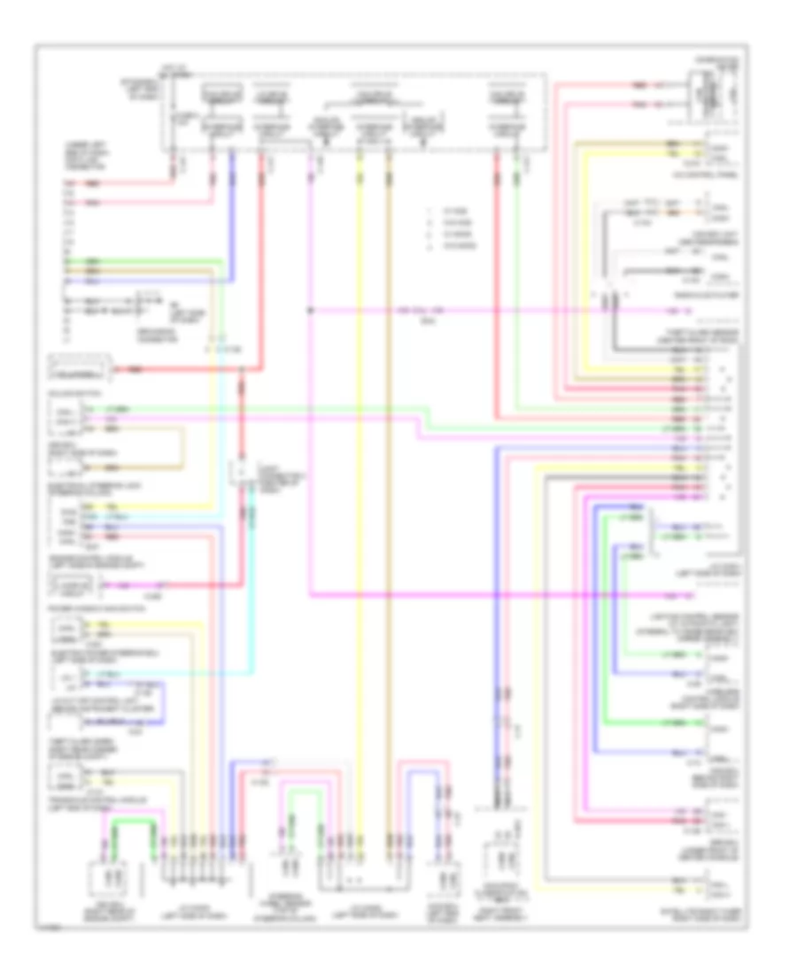 Computer Data Lines Wiring Diagram for Mitsubishi Outlander Sport SE 2013