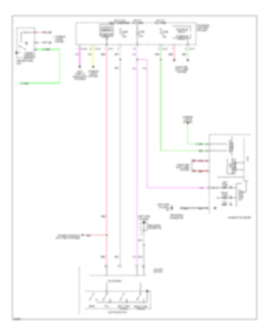 Exterior Lamps Wiring Diagram (2 of 2) for Mitsubishi Outlander Sport SE 2013