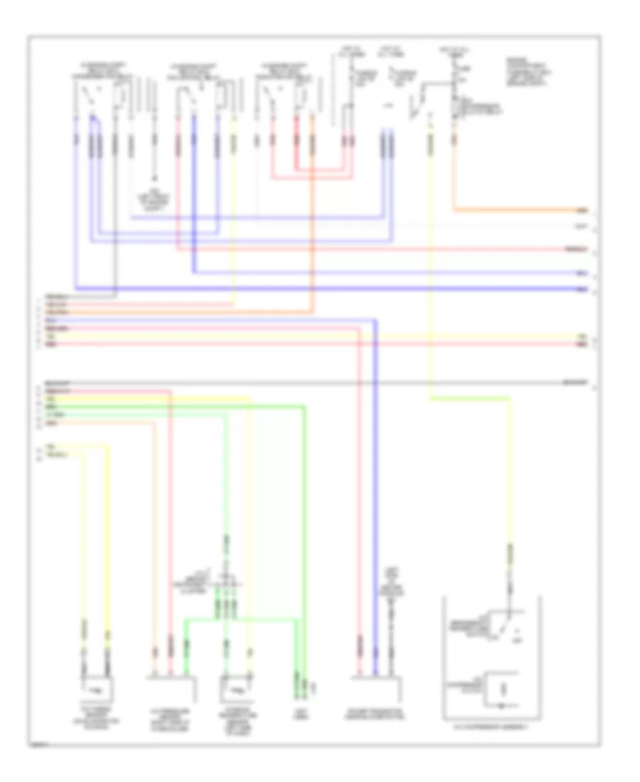 Automatic AC Wiring Diagram, Evolution (2 of 3) for Mitsubishi Lancer GTS 2008