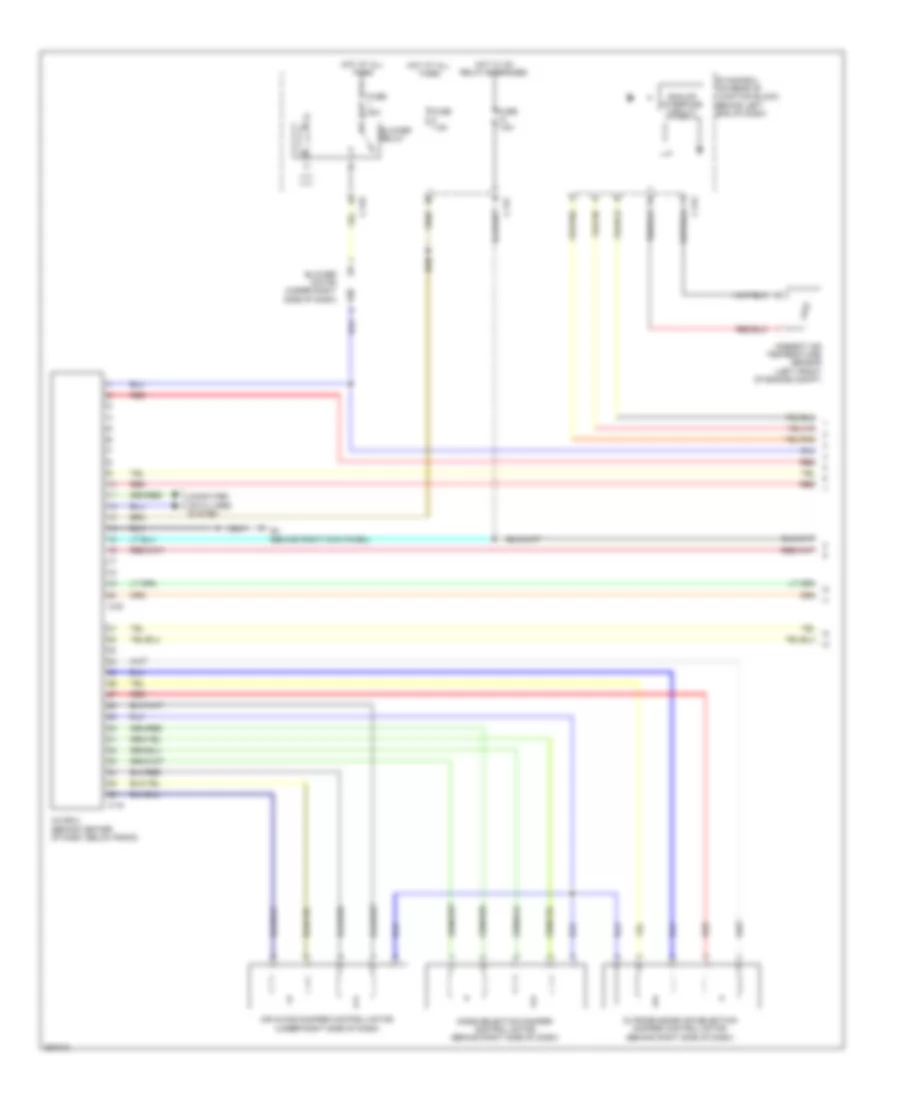 Manual AC Wiring Diagram, Except Evolution (1 of 3) for Mitsubishi Lancer GTS 2008