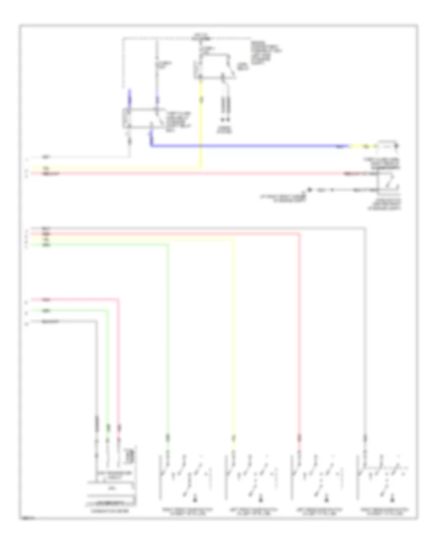 Forced Entry Wiring Diagram Evolution 2 of 2 for Mitsubishi Lancer GTS 2008