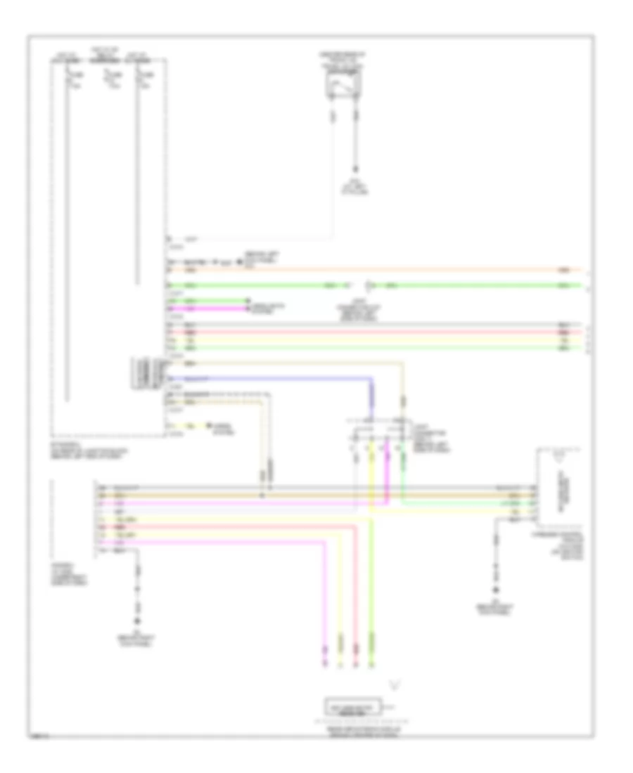 Forced Entry Wiring Diagram, Except Evolution (1 of 2) for Mitsubishi Lancer GTS 2008