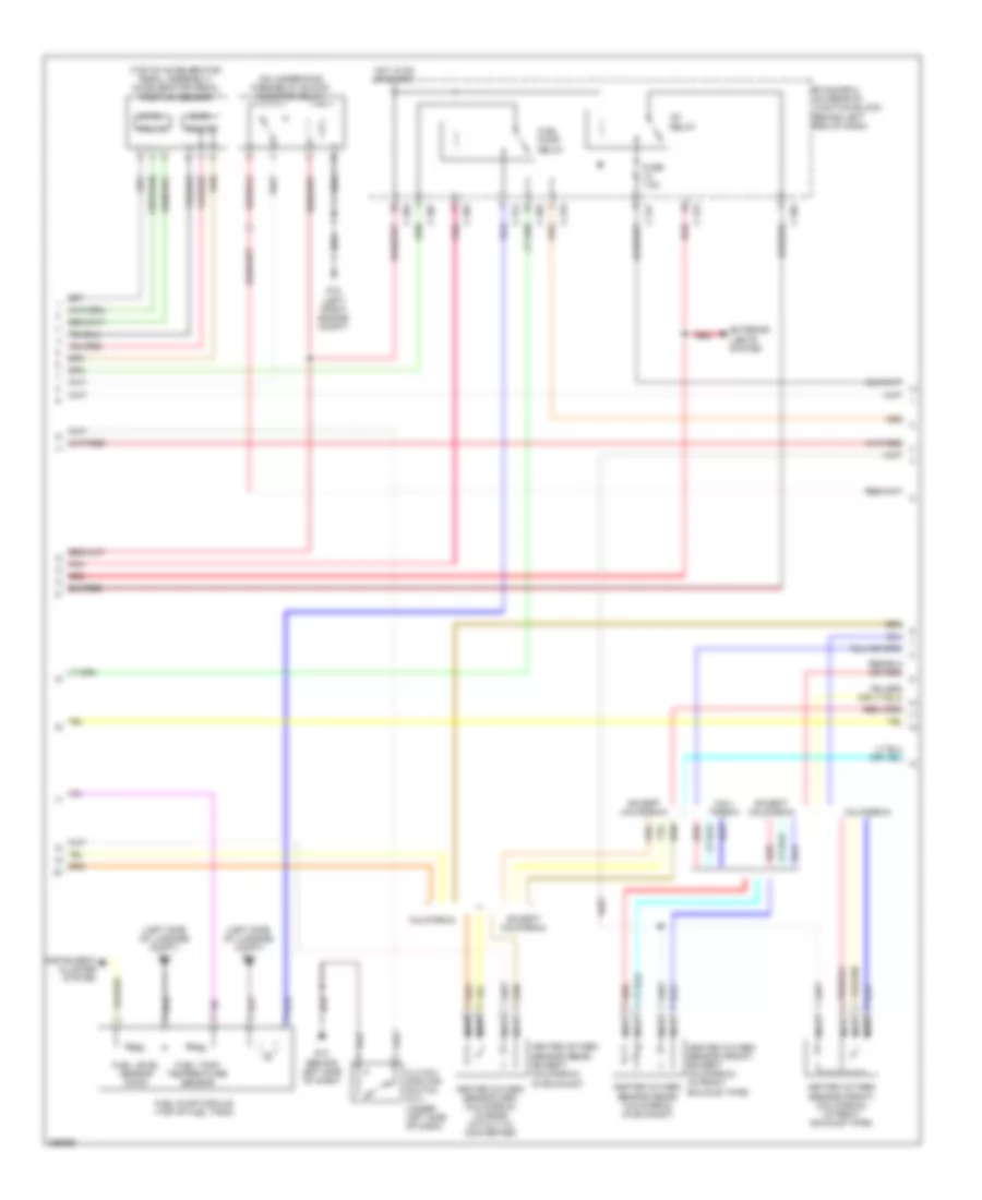 2.0L Turbo, Engine Performance Wiring Diagram (2 of 4) for Mitsubishi Lancer GTS 2008