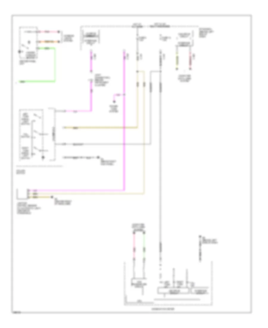 Exterior Lamps Wiring Diagram Evolution 2 of 2 for Mitsubishi Lancer GTS 2008