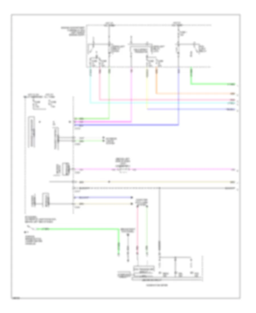 Headlights Wiring Diagram, Except Evolution (1 of 2) for Mitsubishi Lancer GTS 2008