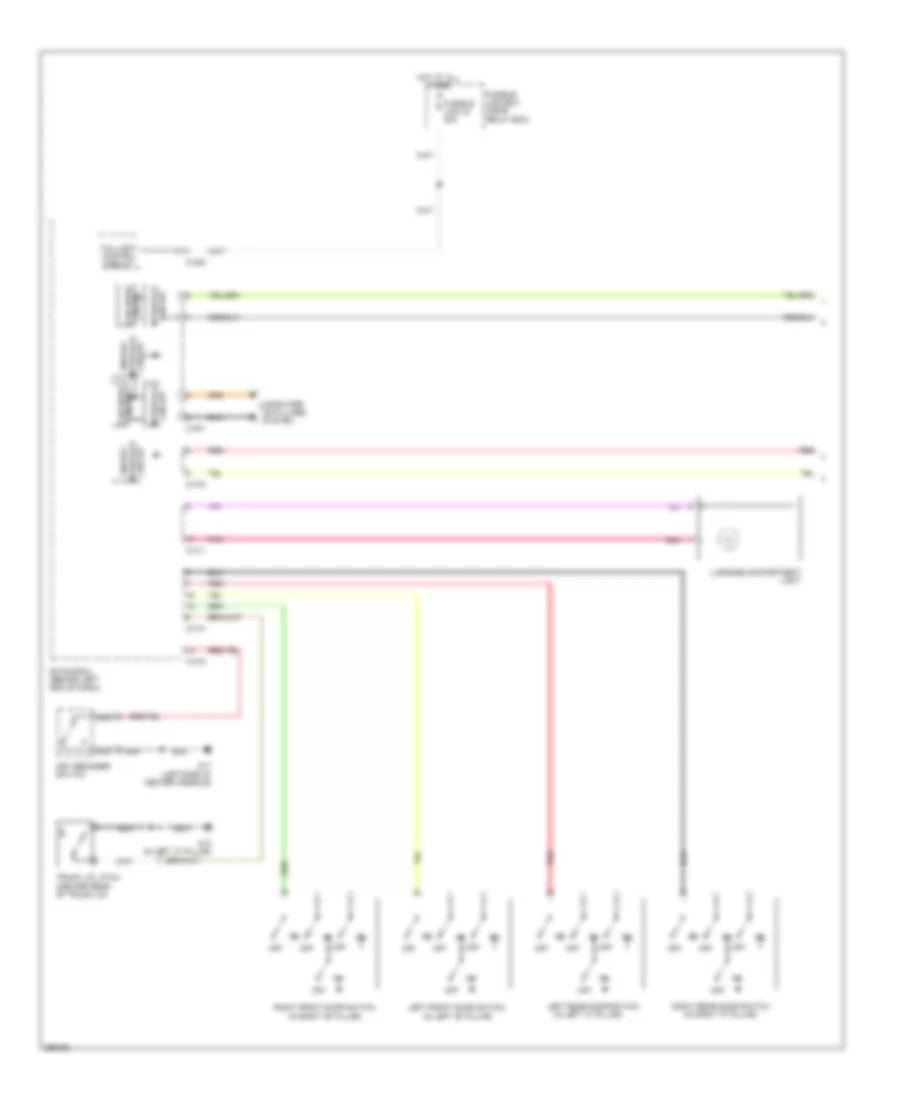 Courtesy Lamps Wiring Diagram Evolution 1 of 2 for Mitsubishi Lancer GTS 2008