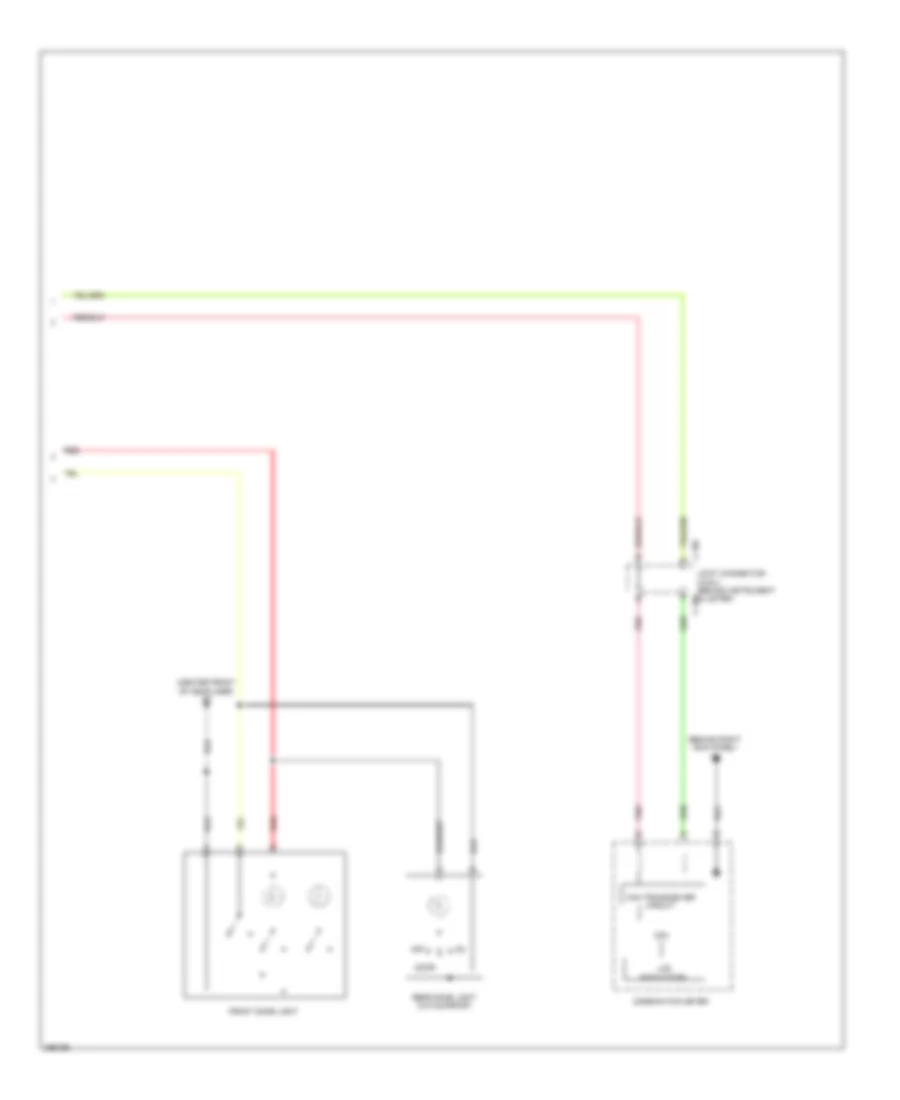 Courtesy Lamps Wiring Diagram, Evolution (2 of 2) for Mitsubishi Lancer GTS 2008