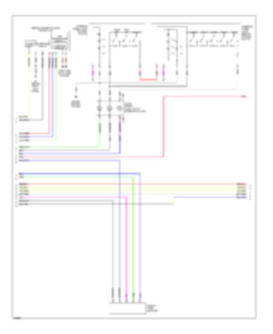 Navigation Wiring Diagram, Evolution (2 of 3) for Mitsubishi Lancer GTS 2008