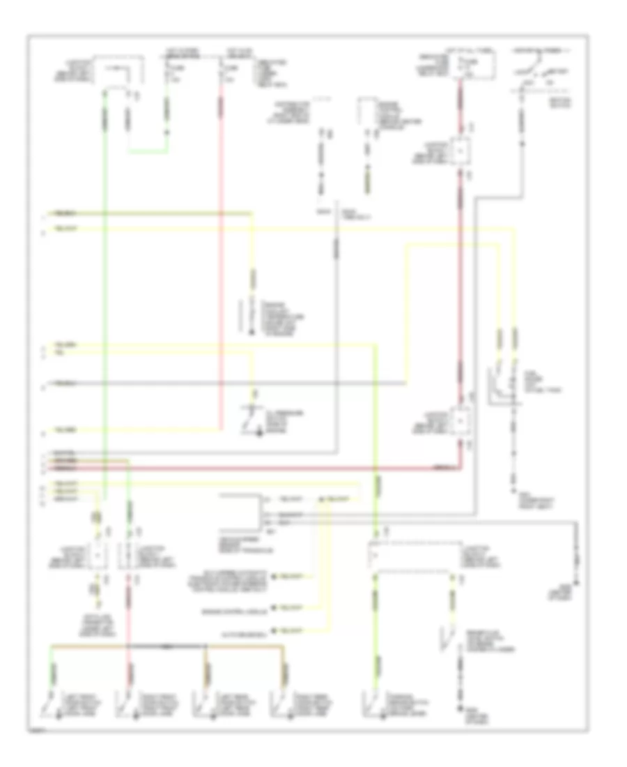 Instrument Cluster Wiring Diagram (2 of 2) for Mitsubishi Galant ES 1995