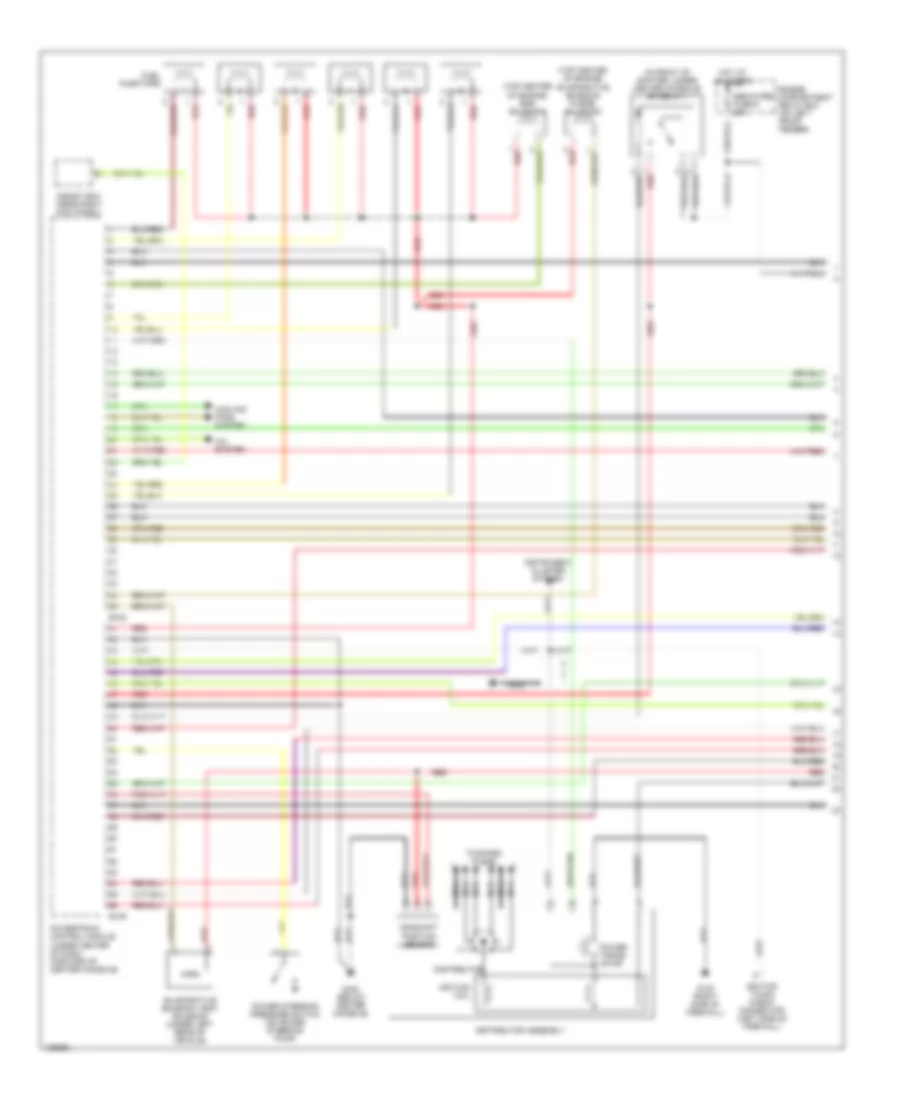 3 5L Engine Performance Wiring Diagrams 1 of 4 for Mitsubishi Diamante LS 2000