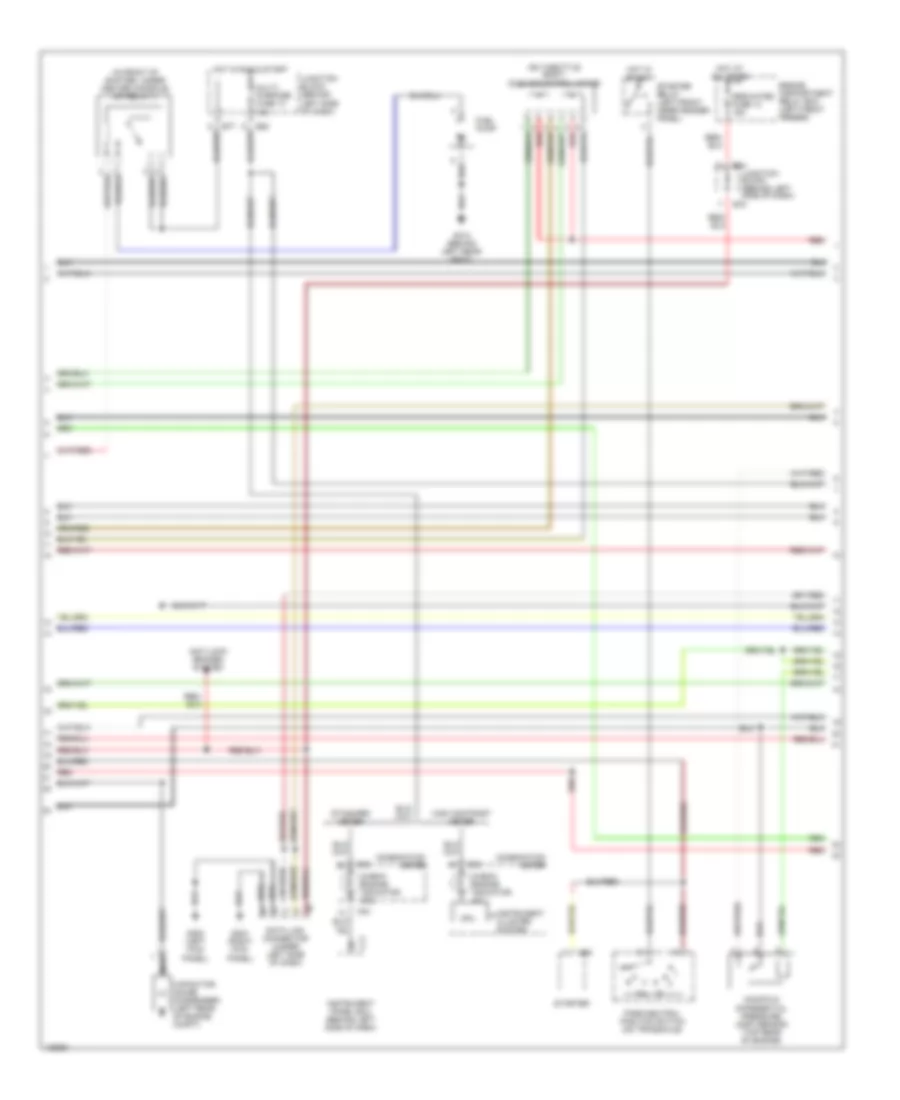 3.5L, Engine Performance Wiring Diagrams (2 of 4) for Mitsubishi Diamante LS 2000