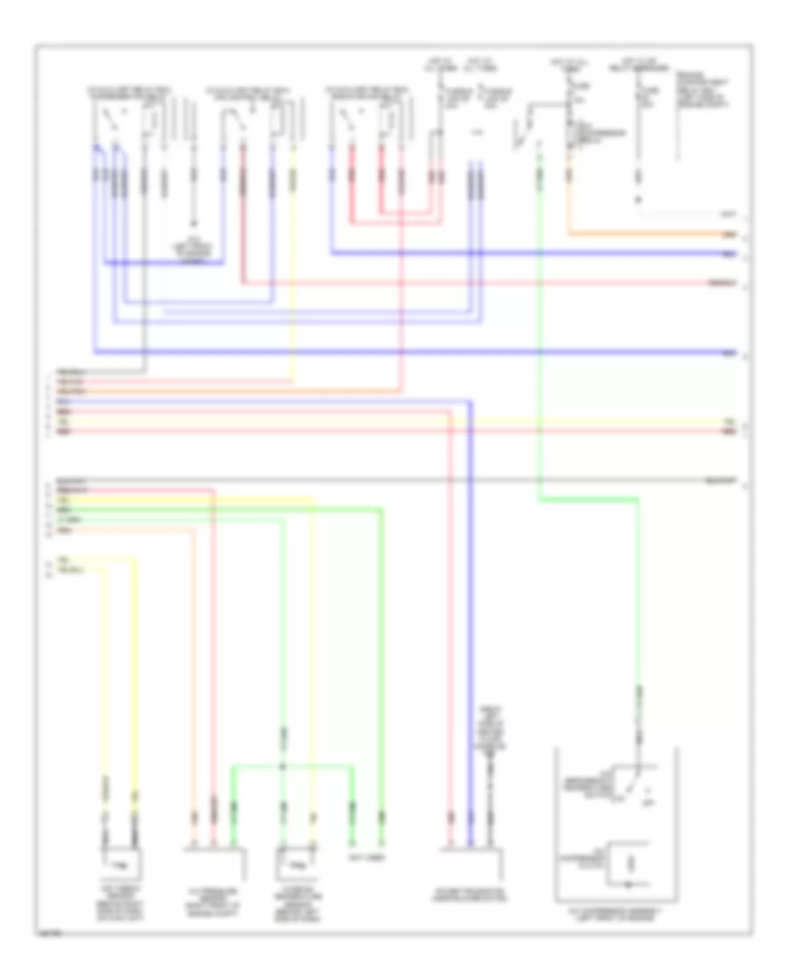 3 0L Automatic A C Wiring Diagram 2 of 3 for Mitsubishi Outlander ES 2008