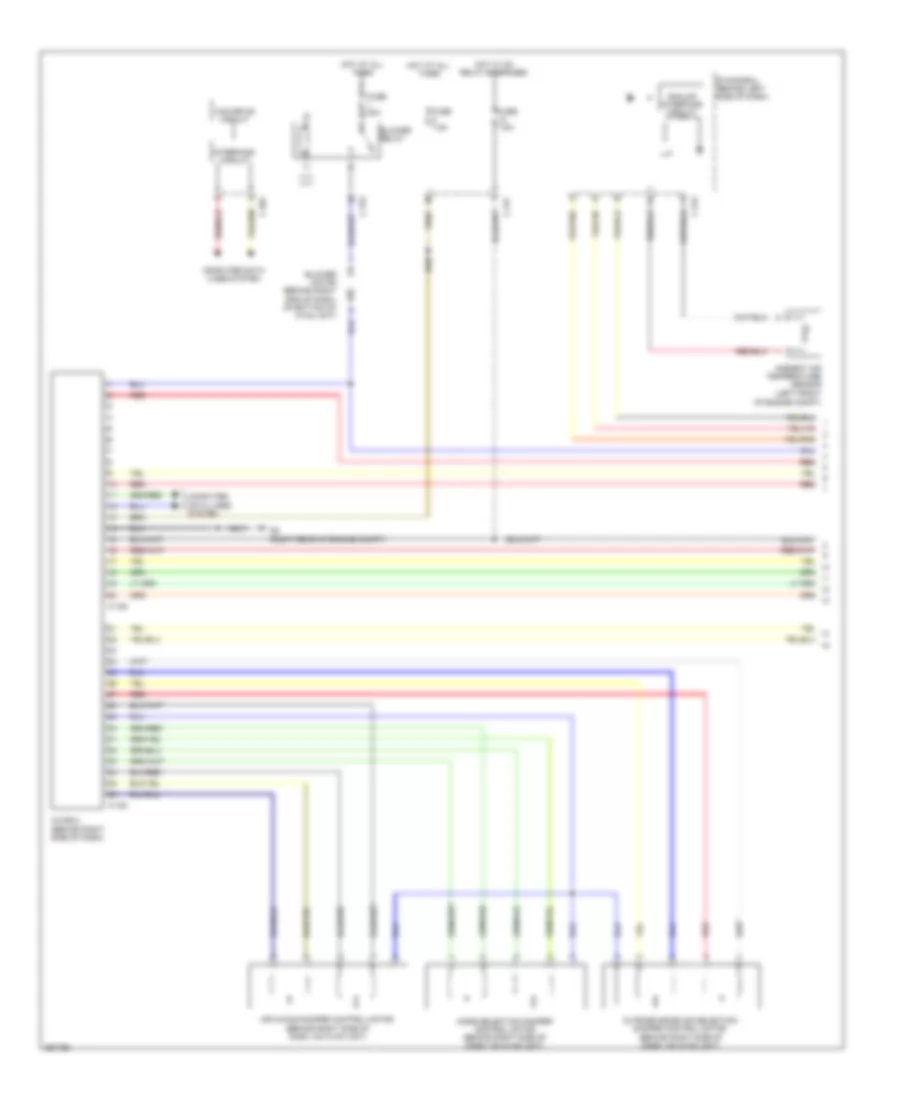 3.0L, Automatic AC Wiring Diagram (1 of 3) for Mitsubishi Outlander LS 2008