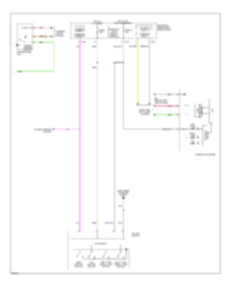Exterior Lamps Wiring Diagram (2 of 2) for Mitsubishi Outlander LS 2008