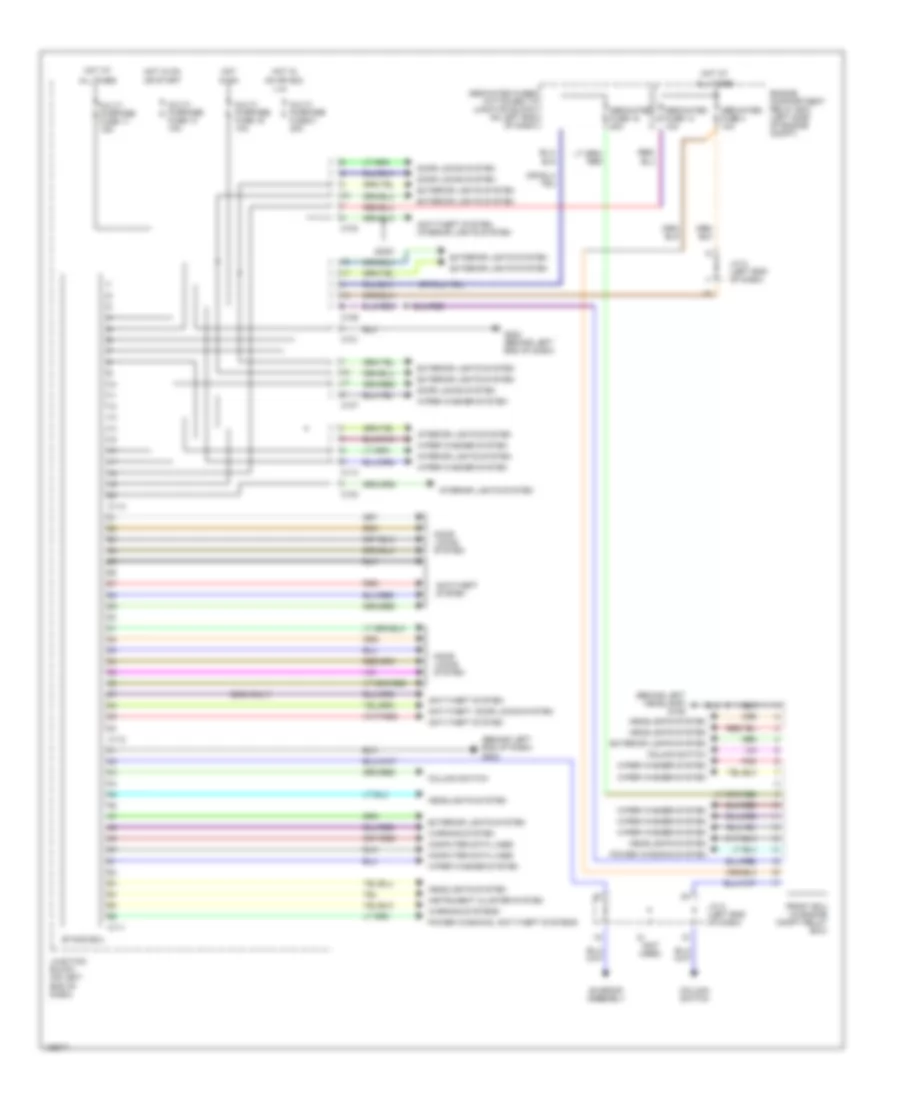 Body Computer Wiring Diagrams for Mitsubishi Eclipse GS 2000