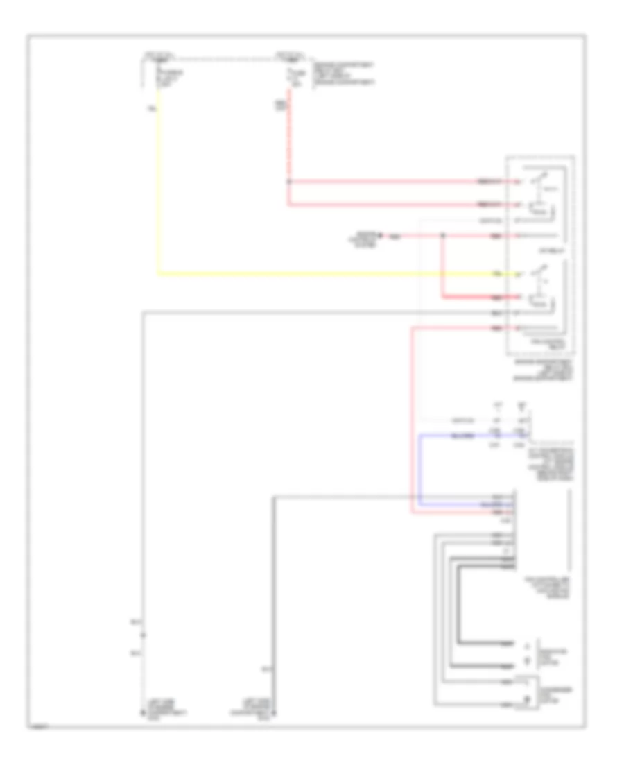 3.0L, Cooling Fan Wiring Diagram for Mitsubishi Eclipse GS 2000