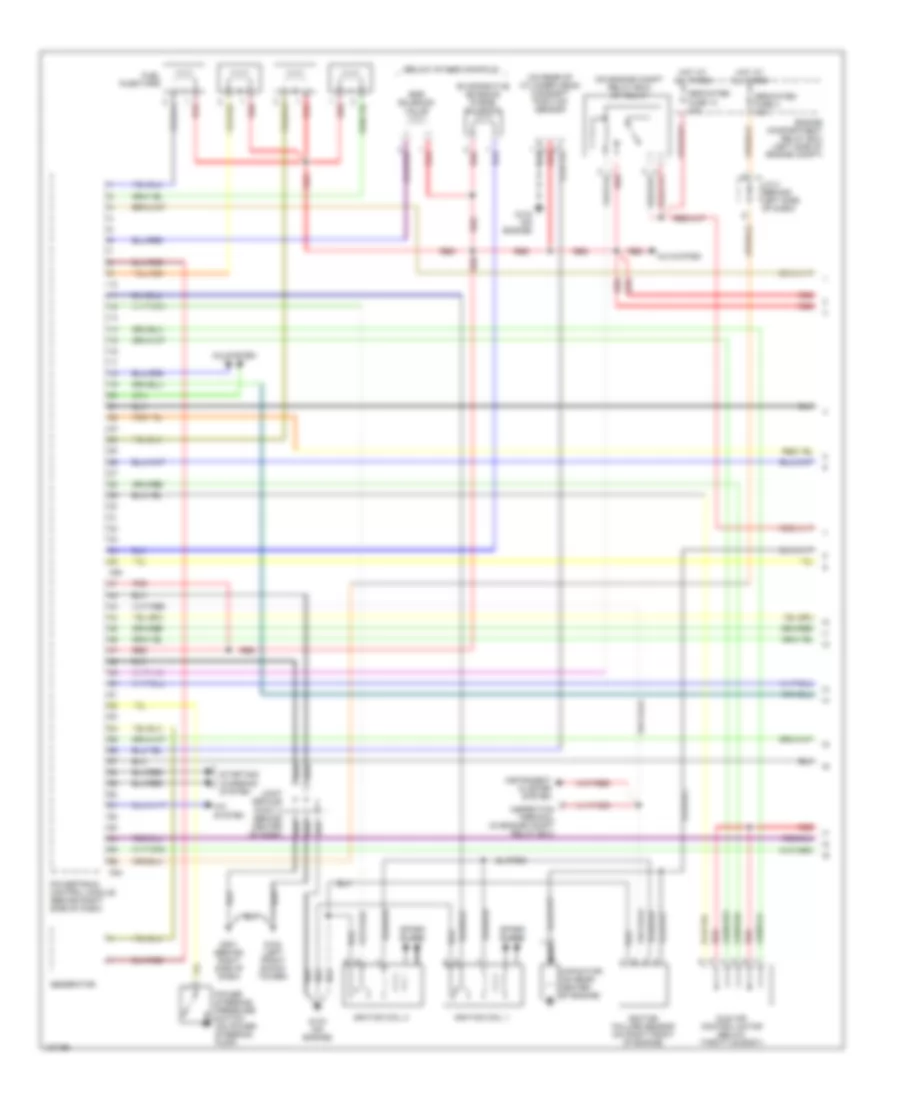 2 4L Engine Performance Wiring Diagrams without Sportronic 1 of 3 for Mitsubishi Eclipse GS 2000