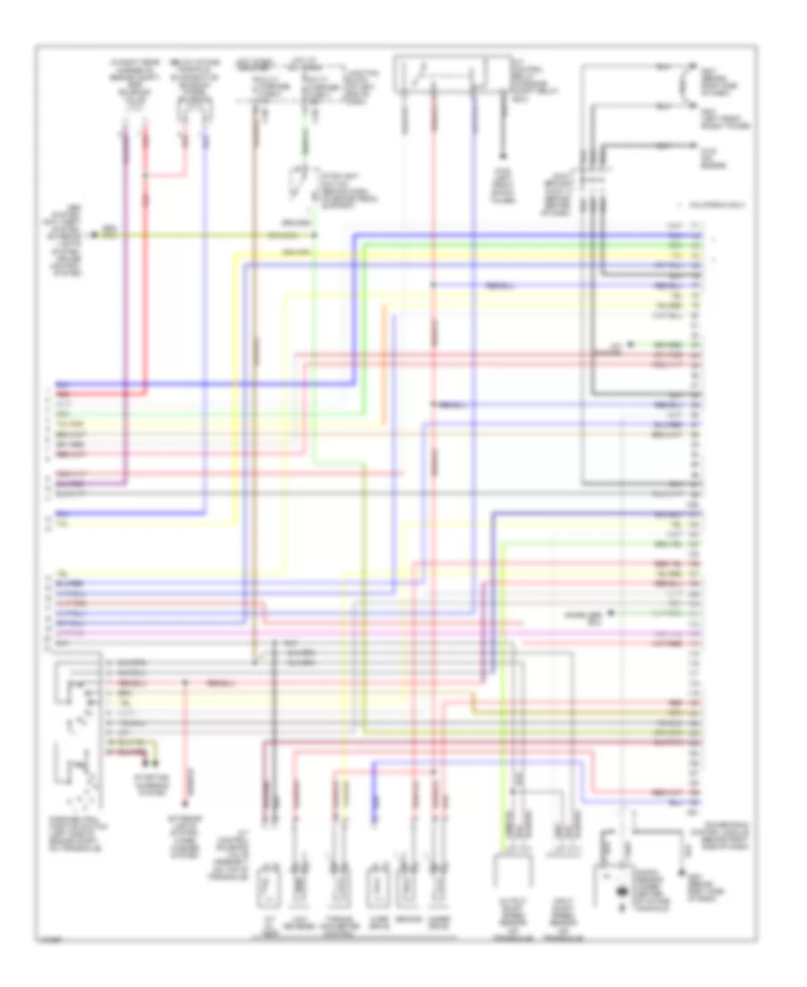 3 0L Engine Performance Wiring Diagrams without Sportronic 3 of 3 for Mitsubishi Eclipse GS 2000