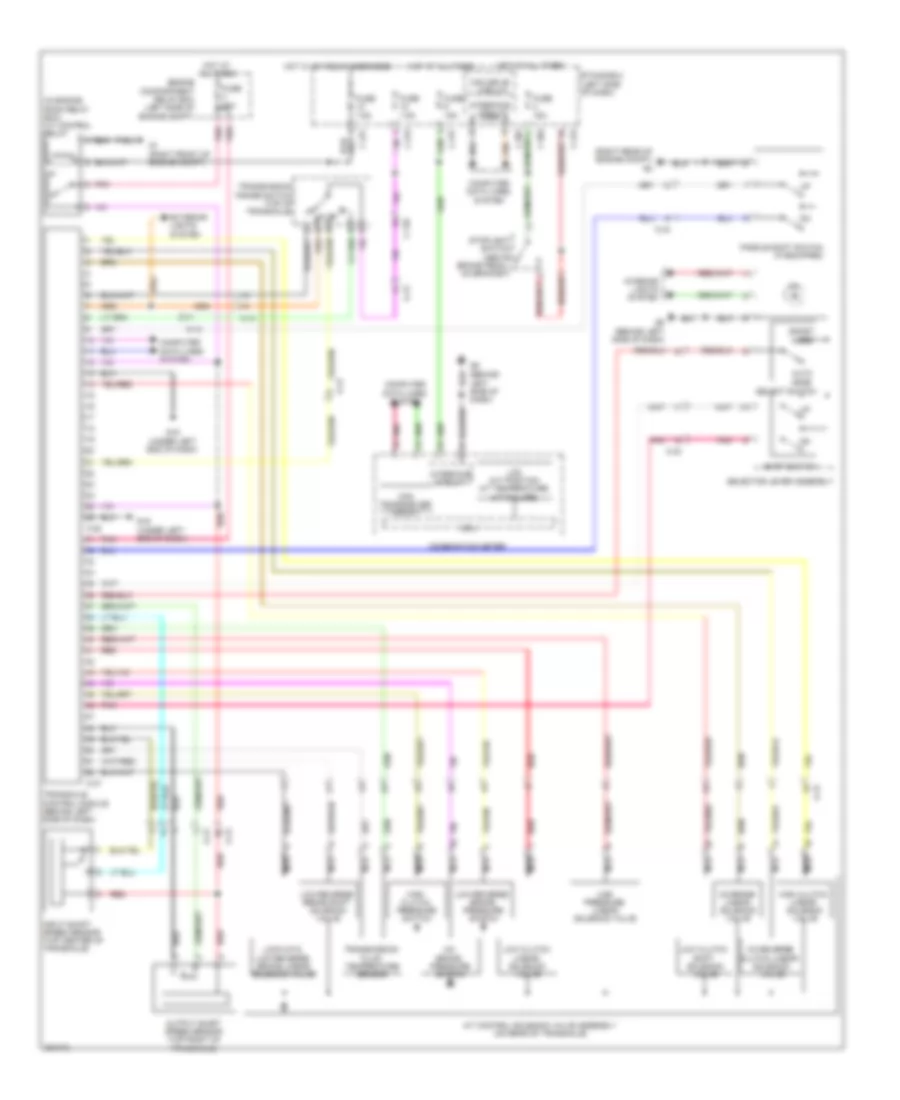 3 0L A T Wiring Diagram for Mitsubishi Outlander GT 2012