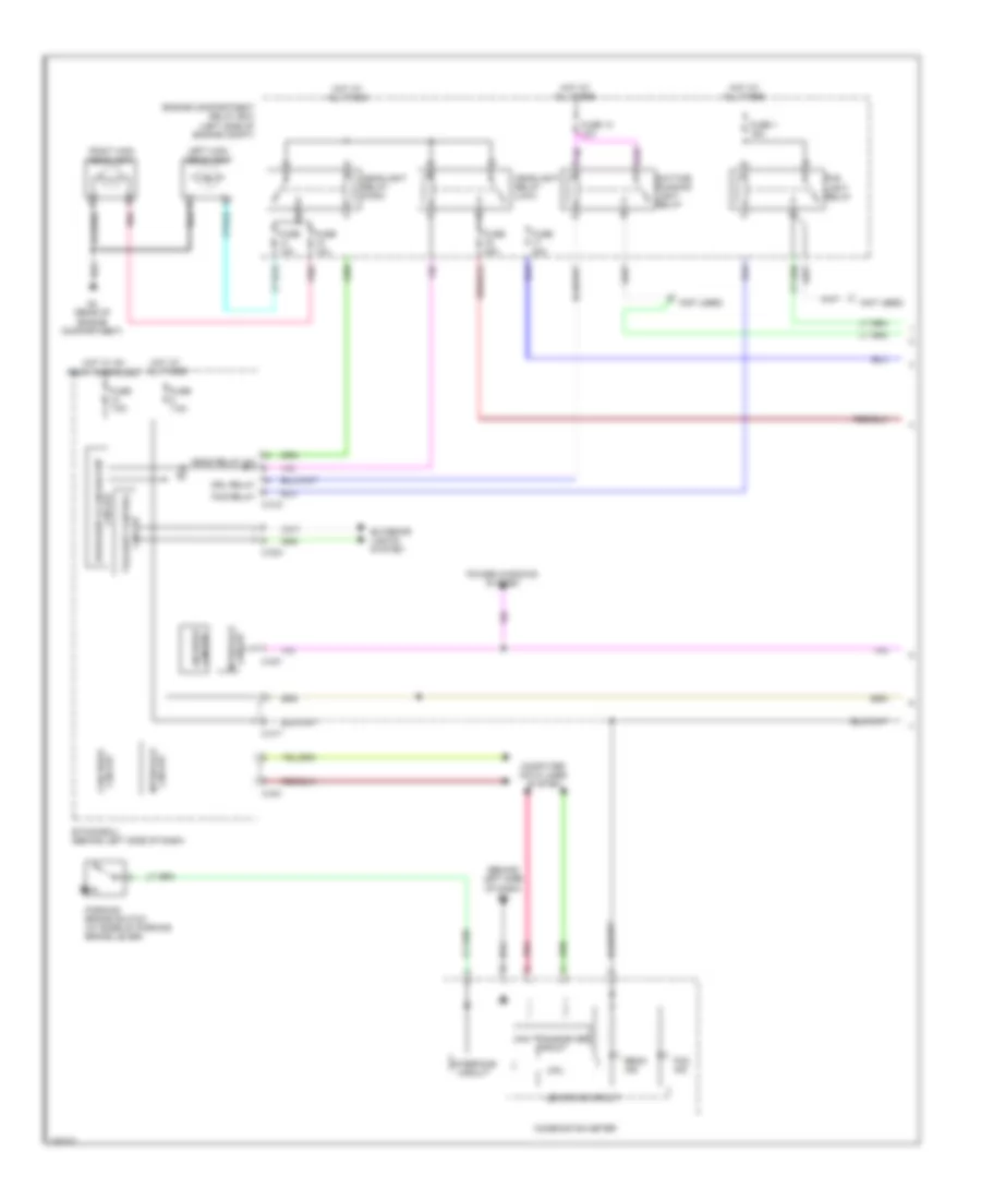 Headlamps Wiring Diagram with High Intensity Gas Discharge Headlights 1 of 2 for Mitsubishi Outlander SE 2008