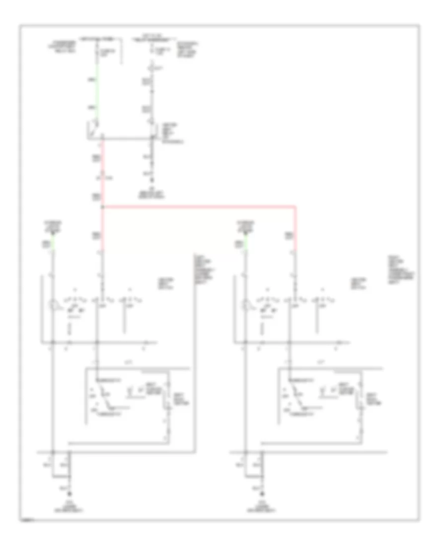 Heated Seats Wiring Diagram for Mitsubishi Outlander SE 2012