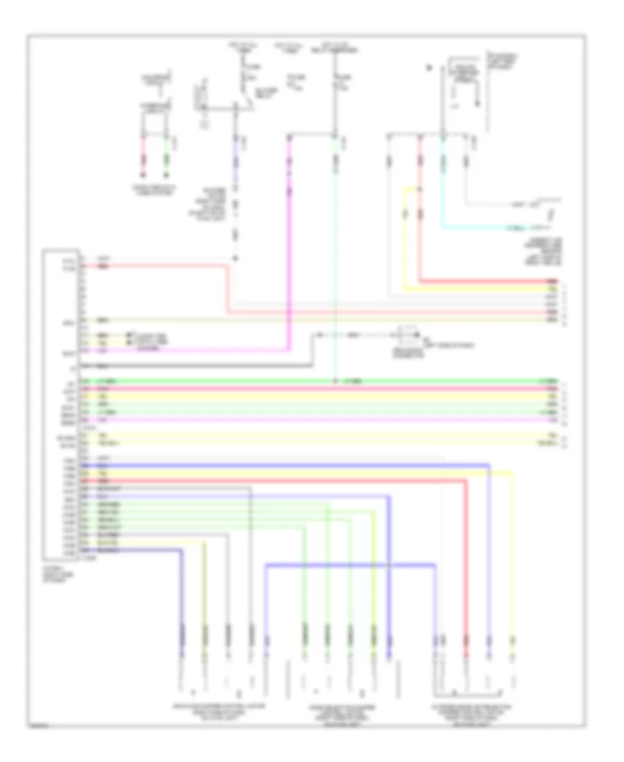Automatic A C Wiring Diagram 1 of 3 for Mitsubishi Outlander Sport ES 2012