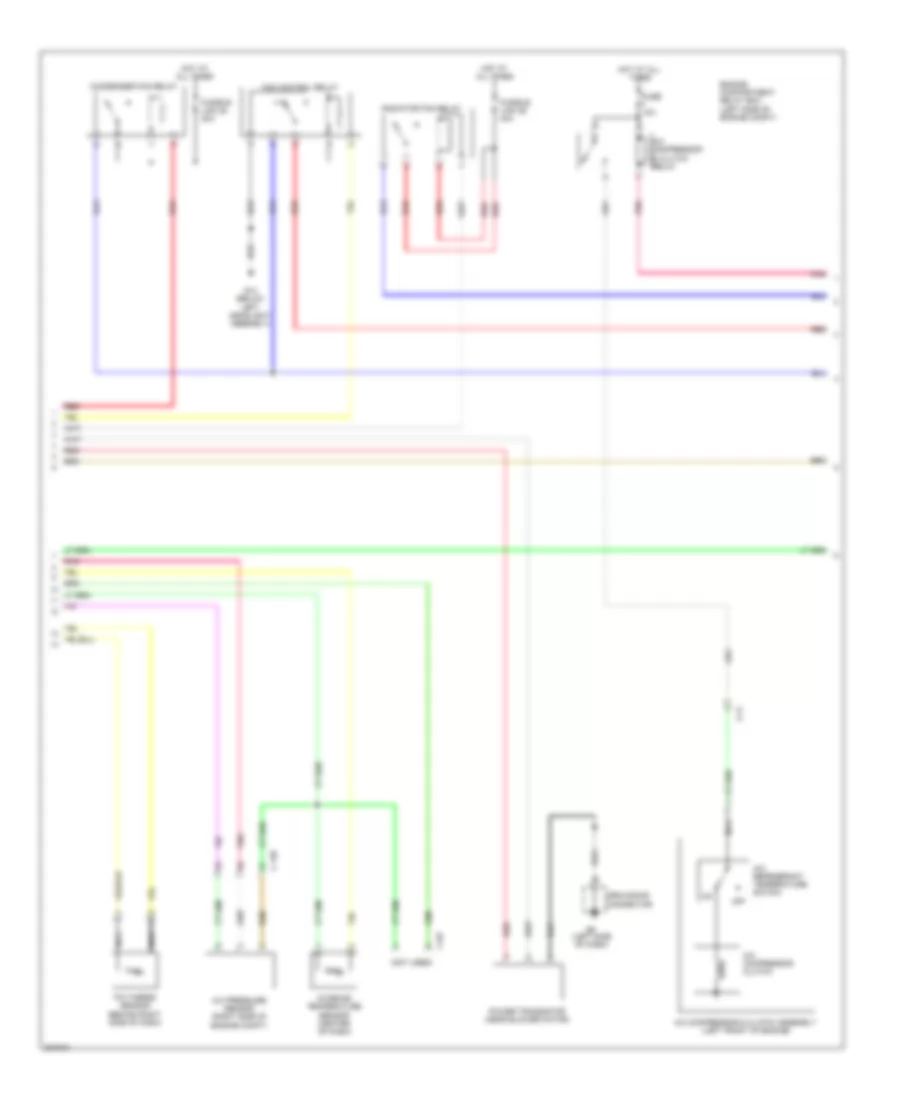 Automatic A C Wiring Diagram 2 of 3 for Mitsubishi Outlander Sport ES 2012