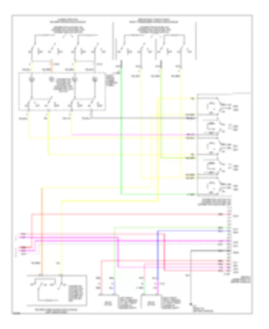 Supplemental Restraints Wiring Diagram (4 of 4) for Mitsubishi Outlander Sport ES 2012